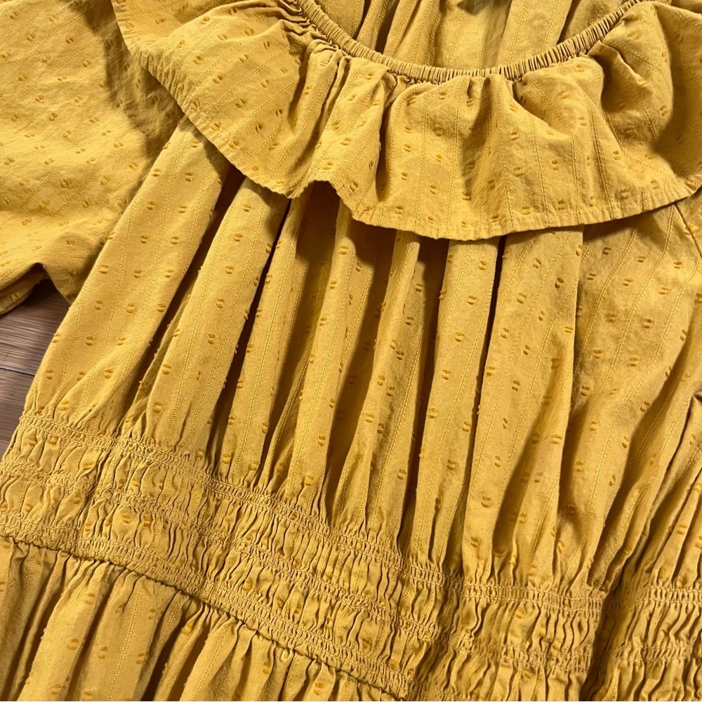 Universal Thread Marigold Cottagecore Midi Dress … - image 8